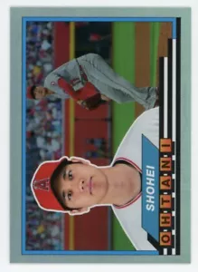 Topps Archives Shohei Ohtani 1989 2021 inserción de lámina grande #89BF-1 - refractor SP - Imagen 1 de 2