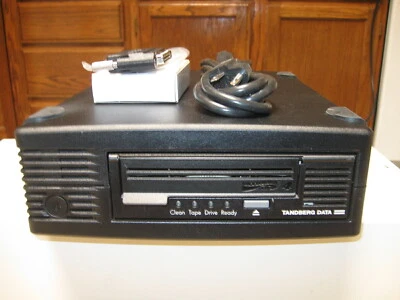 Tandberg 3503-LTO Ultrium LTO4 HH LVD SCSI External Tape Drive EB656B#351  - Image 1 of 4