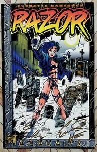 Razor Annual #2 - Sehr guter Zustand - 1986 - LKS - signiert von Hartsoe & Johns 🙂 - Bild 1 von 14