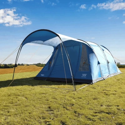 Vango Solaris II Air 500 AirBeam® 5 Person Family Tent - Sky Blue - Image 1 of 4