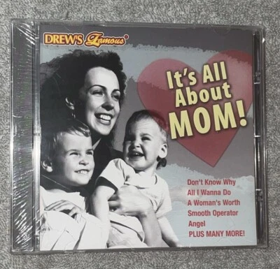 Drew’s Famous It’s All About Mom CD *Smooth Operator - Wide Open Spaces* NEW - Image 1 of 2