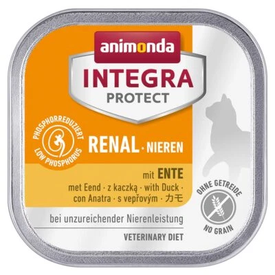 Katzenfutter nass Renal Nieren Ente 16 x 100g vom Tierarzt empfohlen bei Nier... - Bild 1 von 3