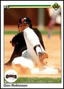 1990 Upper Deck #616 Don Robinson Giants 