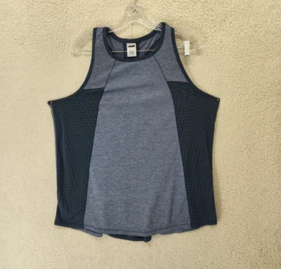 Camiseta sin mangas Avia para mujer XXL (20) azul estampado mezcla de polietileno ropa deportiva Foto 1 de 4