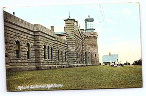 Twin Light Houses Highlands Naversink New Jersey postcard - Picture 1 of 2
