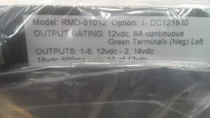 ELECTRONIC SECURITY DEVICES RMD-81012 RACK MOUNT PSU FOR CCTV - Picture 1 of 3