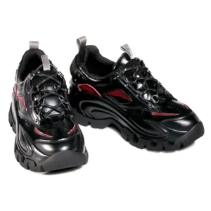 Liu Jo Wave 09 Designer Shoes Black - Size EU 39/UK 6 - Rare - Italian Import - Picture 1 of 3