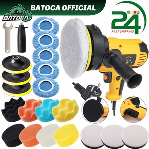 600W Profi Poliermaschine Polierer Poliergerät Schleifmaschine Auto Politur Set