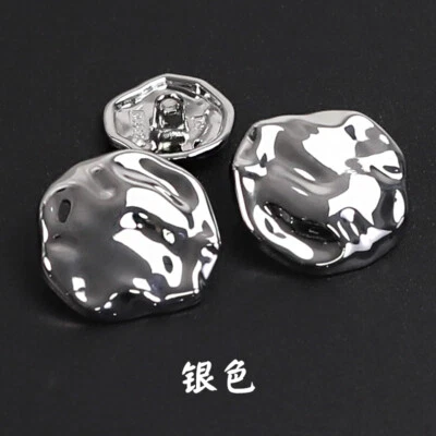 6X DIY Irregular Buttons Sewing Craft for Overcoat Suit Coat Jacket Retro Decor  - Image 1 of 4