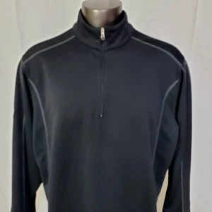 Nike Golf Therma-Fit L/S 1/4 Zip Active Pullover Sweater Mens 2XL Desert Canyon - Picture 1 of 9