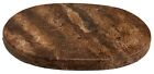 Antigua peana de madera policromada. S. XIX. 28x17