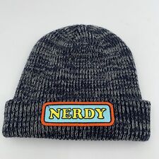 Big Accessories Nerdy Patch Beanie Hat Snowboarding Ski Hiking Camping Gaming