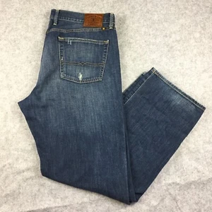 Pantalones de mezclilla Lucky Brand 361 vintage de pierna recta, para hombre 38x32 (lavado azul medio) - Imagen 1 de 9