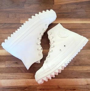 Converse Chuck Taylor All Star Hi Lift Ripple White SAMPLE [559857C] Women's 7 - Picture 1 of 11