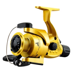 Fishing Spinning Reel 5.1/1 Gear Ratio Metal Spool Carp Fishing Reel (Silver) FR - Photo 1/7