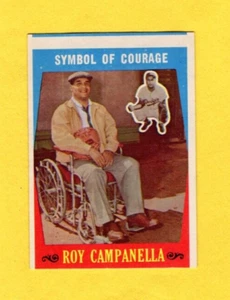 1959 Topps Roy Campanella #403 Symbol of Courage Los Angeles Dodgers NR/MINT M/C - Picture 1 of 3