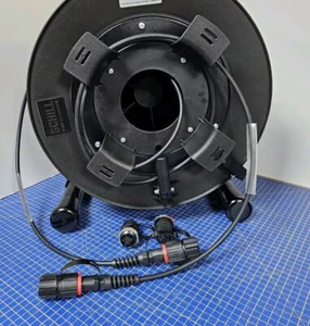 Cavo Fibra Ottica 24c MTP/MPO Corazzato Distribuibile Monomodale 150m Kit Completo. - Foto 1 di 9