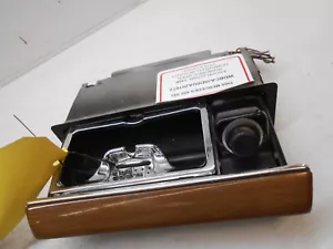Mercedes 420SEL 1986 marrón consola central bandeja de cenizas OEM CF0551 - Imagen 1 de 8
