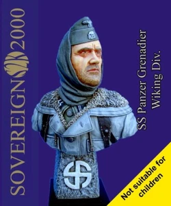Sovereign 2000 - SS Panzer Grenadier. Wiking Div. Jarkov. BUST - S2KB022 - Imagen 1 de 7
