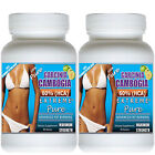 2x 30 GARCINIA CAMBOGIA EXTRACT EXTREME PURE 100% HCA DIET  FAT WEIGHT LOSS PLUS