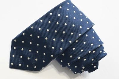 Corbata de cuello J.CREW AZUL SEDA PARA HOMBRE W: 2 1/2" POR L: 60" HECHA EN EE. UU. Foto 1 de 3