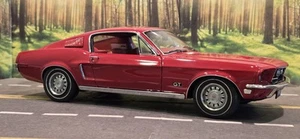 **READ** Custom 1/18 Autoart Millenium Ford Mustang GT Red Diecast - Picture 1 of 16