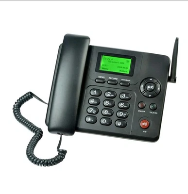 GSM FWP 602 Fixed Wireless Phone - Dual SIM, Hands-Free Speakerphone, Recording - Image 1 of 4