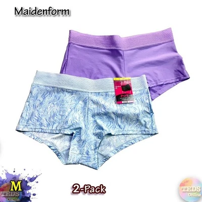 Paquete de 2 ropa interior corta Maidenform para mujer M con ribete de encaje 40760 - $25 nuevo con etiquetas Foto 1 de 4
