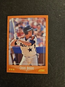 Craig Biggio 103T 1988 Score Rookies & Traded - Imagen 1 de 2