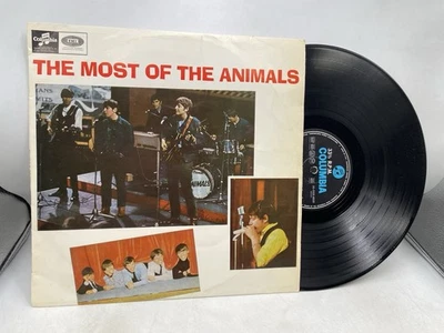 THE ANIMALS - THE MOST OF THE ANIMALS 1965 MEGA RARE AUS MONO PRESS VINYL LP - Image 1 of 4