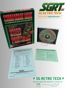 Steel Panthers Campaign Disk Erweiterung PC CD Rom Spiel Big Box Brandneu - Bild 1 von 8