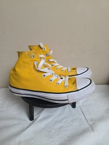 Converse All Star High Top Canvas Sneaker gelb Freizeitschuhe Damen 8 Herren 4 - Bild 1 von 8