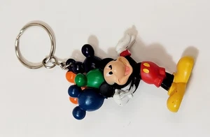 Disney Parks Store Mickey Mouse With Mickey Balloons Keychain - Picture 1 of 5