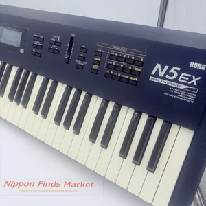 KORG N5EX synthesizer 61 keys Black keyboard Music Instruments Tested - Picture 1 of 13