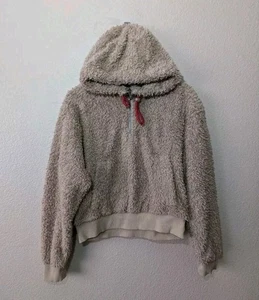 Lululemon Sudadera con Capucha Mujer 6 Oh So Sherpa Media Cremallera Suave Polar Tostado Chaqueta Pullover - Imagen 1 de 9