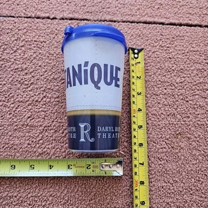 TITANIQUE Off-Broadway SIPPY CUP Blue Lid CELINE DION Titanic Parody Musical Y0a - Picture 1 of 4