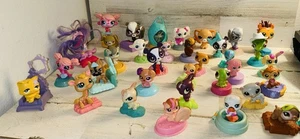 Littlest Pet Shop LPS McDonalds Happy Meal Spielzeug 34 Stück Vintage Wackelköpfe - Bild 1 von 8