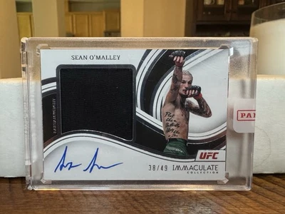 Sean O’Malley  On Card Auto Relic 2023 Panini Immaculate UFC Encased /49 🔥 - Image 1 of 2