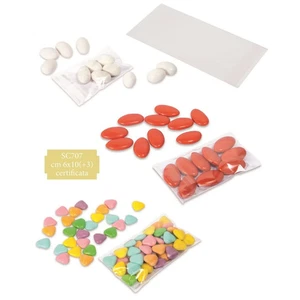 ETM Bustina Alimentare Crystal Trasparente 6 x 10 + 3 Cm Portaconfetto 100 Pz - Imagen 1 de 1