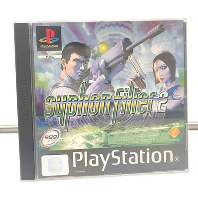 SYPHON FILTER 2 EDIZIONE ITALIANA - PS1 PLAYSTATION 1 - COMPLETO TESTATO - Immagine 1 di 4