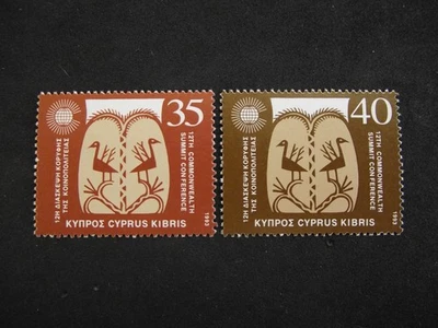 Chipre 1993 12ª Conferencia Cumbre de la Commonwealth.      Juego MNH. Foto 1 de 2