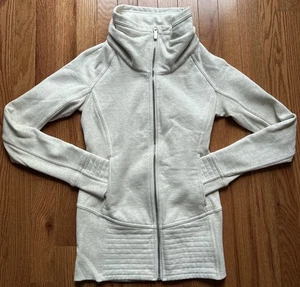 Chaqueta Lululemon Radiant II Brezo Marfil Claro Cremallera Completa Sudadera Para Mujer Talla 2 - Imagen 1 de 8