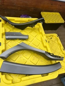 09-14 Acura TSX Dash Trim Panel Silver OEM SET OF 4 s - Picture 1 of 4