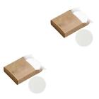 1/2/3 100x Coffee Filter Replacement Part Paper Filters for Hotel and Home Easy