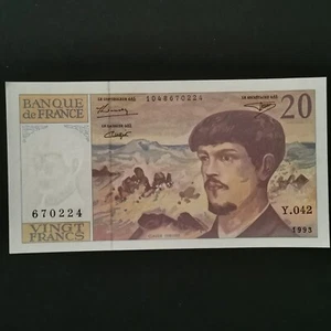 BILLET 20 FRANCS DEBUSSY 1993 Y.042 FRANCE / / BANKNOTE / REF 13/03/2025 7/11 - Imagen 1 de 2