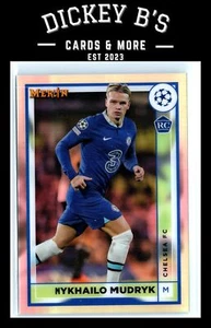 2022-23 Merlin Chrome UCC Refractor #41 Mykhailo Mudryk Chelsea FC RC - Picture 1 of 2