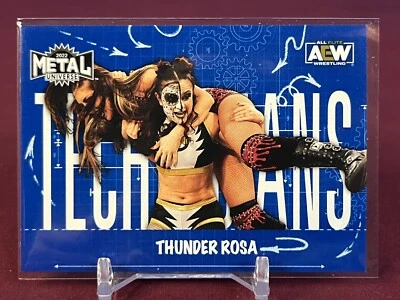 2022 AEW Metal Universe Technicians Thunder Rosa TN-33 - Image 1 of 2