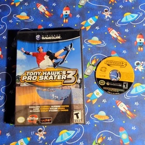 Tony Hawk's Pro Skater 3 Black Nintendo Gamecube Game & Case  - Picture 1 of 4