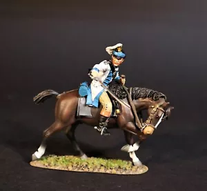 JOHN JENKINS REVOLUTIONIRE WAR CW3LD-01 AMERICANO 3RD DRAGOONS WILLIAM WASHINGTON - Imagen 1 de 4