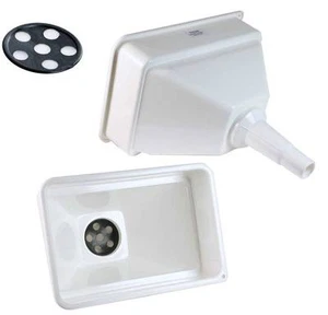 Lumatic Marken 10 Zoll x 7 Zoll Traktor Trichter + Filter Garage Diesel Benzin Öle - Bild 1 von 3